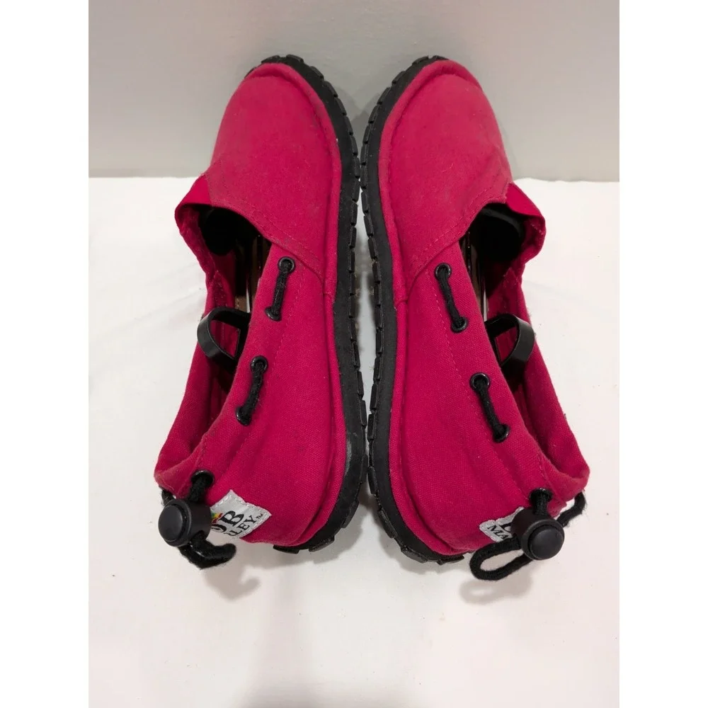 KINGSTON Bob Marley Cannvas Red Men's Sz 10.5 Slip On Sandals